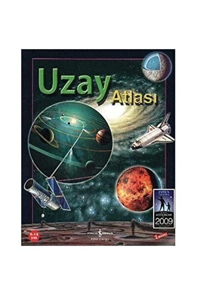TÜRKİYE İŞ BANKASI KÜLTÜR YAYINLARI Uzay Atlası: Resimli + Disney Karlar Ülkesi 2 - Elsa Boyama Kitabı Set