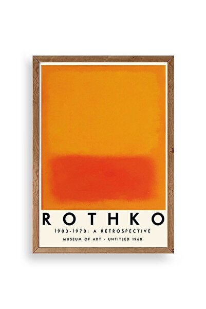 CT STONES Rothko Wooden Framed Painting
