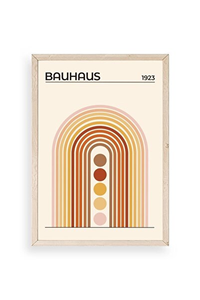 CT STONES Bauhaus Wooden Framed Painting