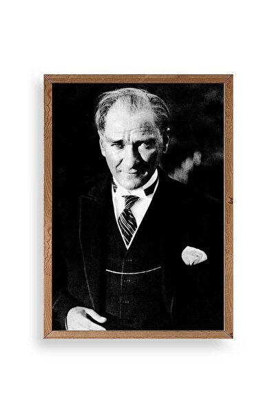 CT STONES Ataturk Wooden Framed Painting