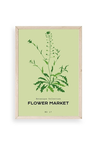 CT STONES Flower Wooden Framed Painting