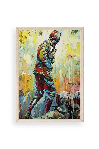 CT STONES Ataturk Wooden Framed Painting