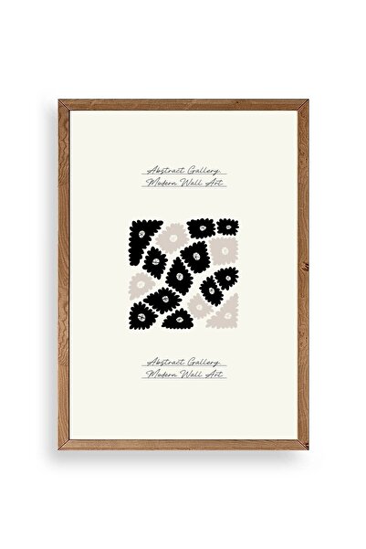 CT STONES Flower Wooden Framed Painting