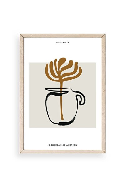 CT STONES Coffee Wooden Framed Table