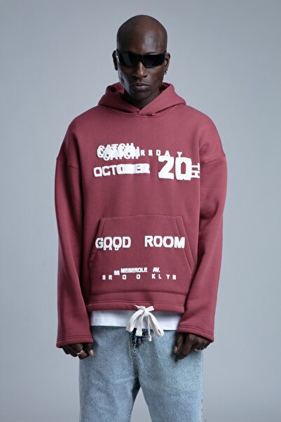 catchjeansro Hanorac bărbătesc cu glugă Catch