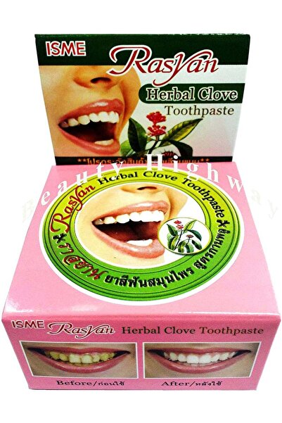 RASYAN معجون أسنان إزمي العشبي بنكهة القرنفل