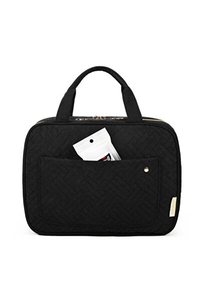 BAGSMART Black The Space Saver Bonchemin Hanging Toiletry Bag