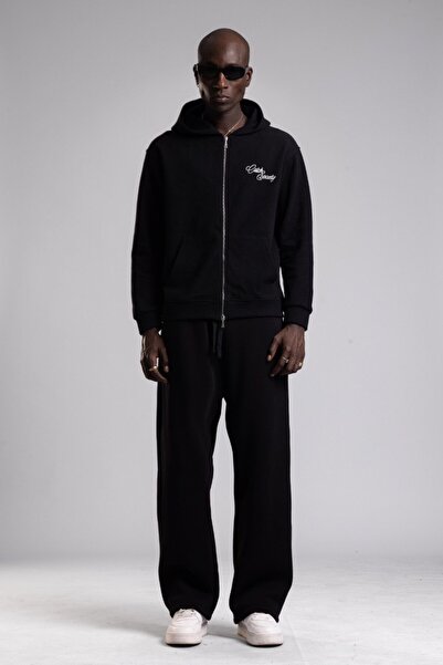 catchjeansro Knitted zip-up sweatshirt