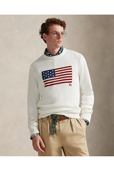 Ralph Lauren Black Label İkonik Bayrak Atlamacı Kazak