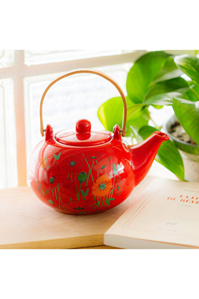 Pylones Japon Tarzı Çaydanlık / Demlik | Matinal Tea - Coquelicots