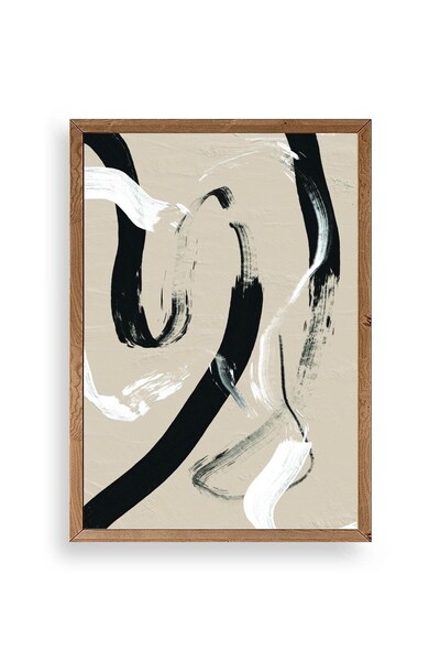 CT STONES Abstract Wooden Framed Painting