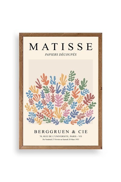 CT STONES Henri Matisse Wooden Framed Painting