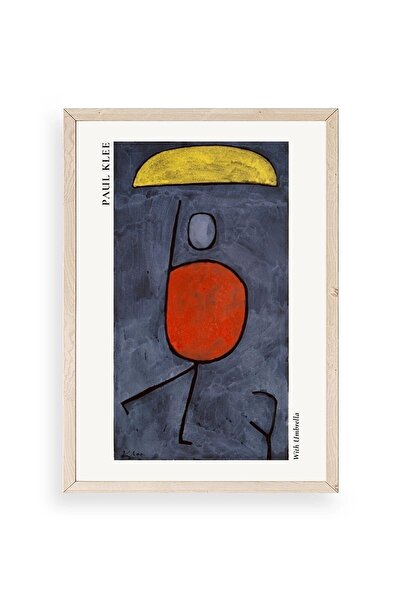 CT STONES Paul Klee Wooden Framed Painting