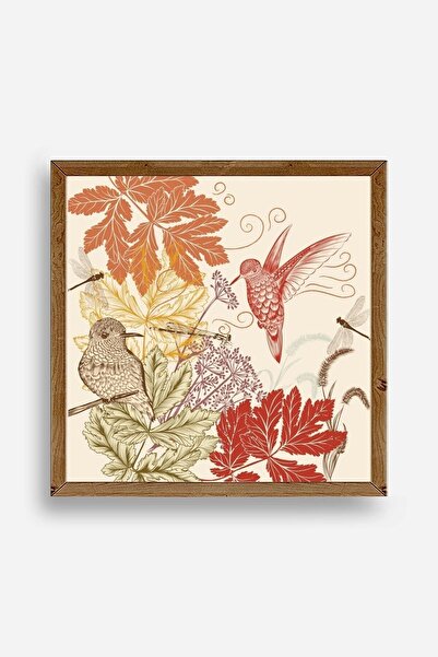 CT STONES Flower Wooden Framed Painting