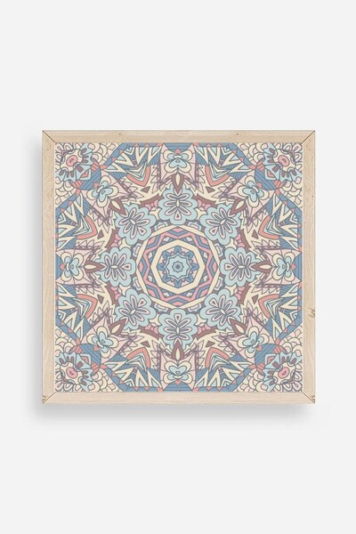 Twin Store Mandala Wooden Framed Painting