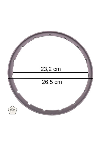 5Gen Tasarım Esse, Schafer, Bernardo Uyumlu Tek Kenarlı 265 mm Conta, Düdüklü...