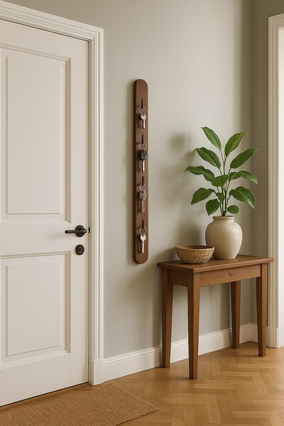 arykanda ANAHTARLIK DUVAR ASKISI - AHŞAP DUVAR ANAHTARLIK