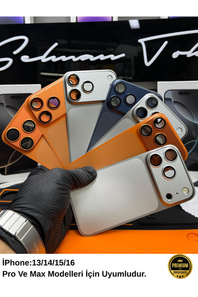 FARKLI İLETİŞİM İPHONE 16 PRO MAX İÇİN UYUMLU 17 PRO VE MAX DÖNÜŞTÜRÜCÜ PREMİUM KAPLAMA STİCKER