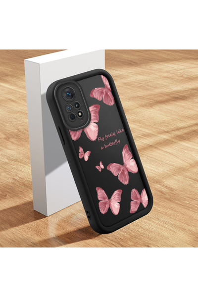 ucuc حافظة حماية من السيليكون الأسود المتوافقة مع هاتف Xiaomi Redmi Note 11 P...