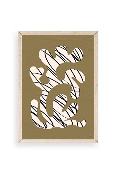 CT STONES Abstract Wooden Framed Painting