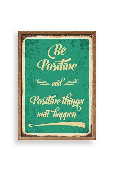 CT STONES Motto Wooden Framed Painting