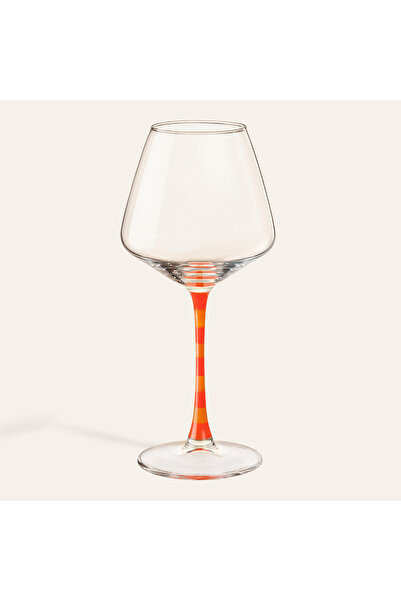 Zsa Zsa Zsu Loess Cam Kadeh 440 Ml Sarı - Turuncu