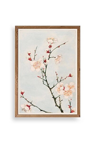 CT STONES Cherry Blossom Wooden Framed Painting