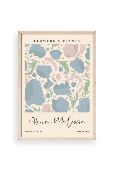 CT STONES Henri Matisse Wooden Framed Painting