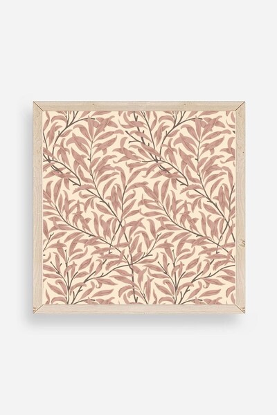 CT STONES Leaf Wooden Framed Table