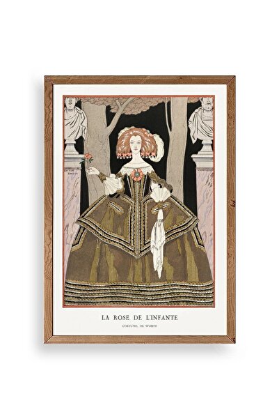 CT STONES لوحة كوستوم دي وورث بإطار خشبي