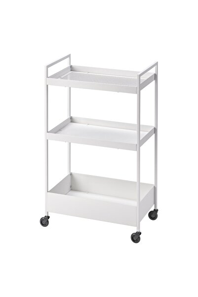 Generic Trolley, white, 50.5 x 30 x 83 cm