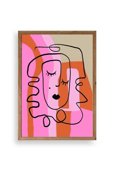 CT STONES Motto Wooden Framed Painting