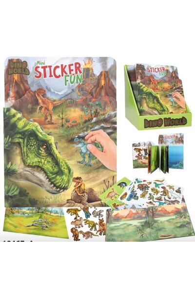 Top Model ملصقات دينو وورلد المصغرة الممتعة