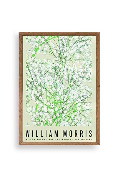 Twin Store لوحة مؤطرة بالزهور الخشبية