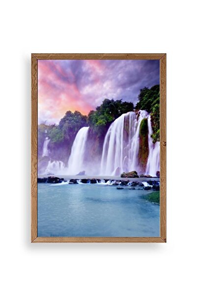 CT STONES Landscape Nature Wooden Framed Painting