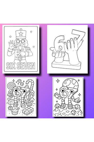 Disneey Six Seven - Carte de Colorat pentru Copii: Joc si Creativitate