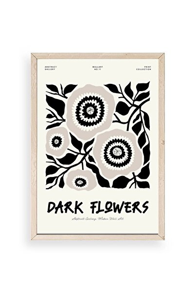 CT STONES Flower Wooden Framed Painting