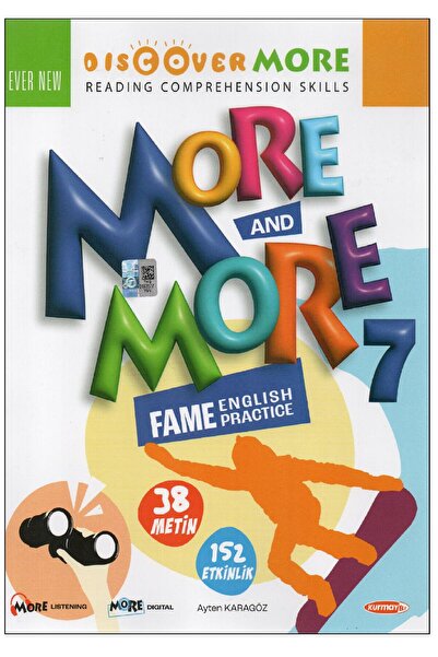 Kurmay Yayınları Kurmay 7.Sınıf MORE and MORE Fame Englısh Practise