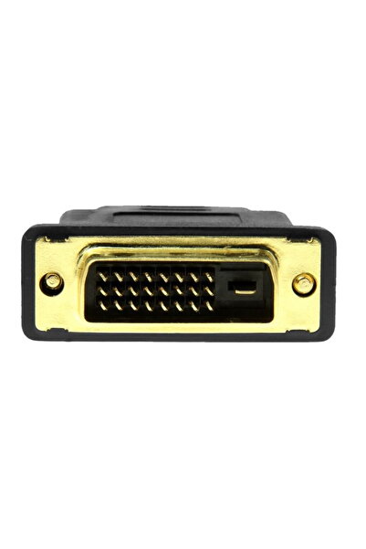 nelbo Adaptor DVI la HDMI, tip tata-mama ecranat, mufe aurite, de calitate su...