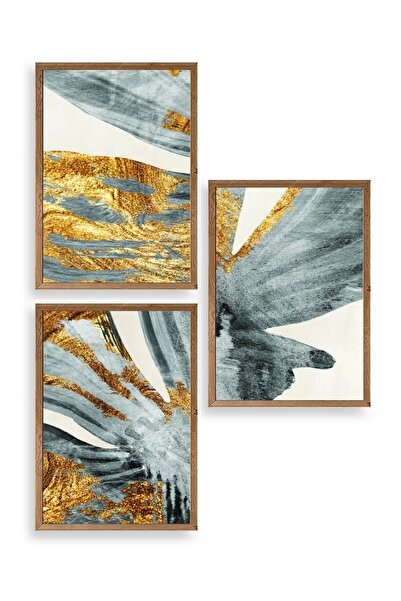 CT STONES Abstract Wooden Framed Painting