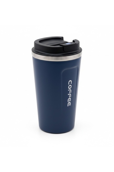 mawfoor Insulated coffee mug, blue - 330 ml