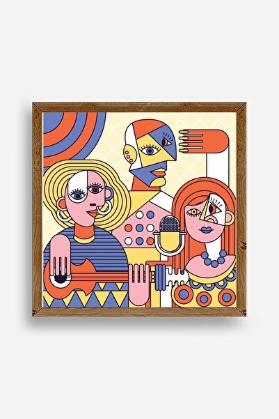 CT STONES Modern Wooden Framed Painting