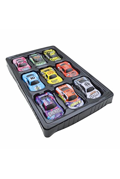 TOYSTURKA Çek Bırak Metal Yarış Arabası 9'Lu 10 cm -kz957-050