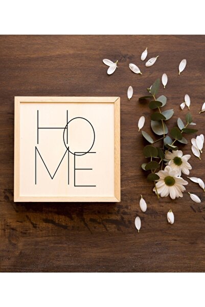 CT STONES Home Sign Wooden Frame