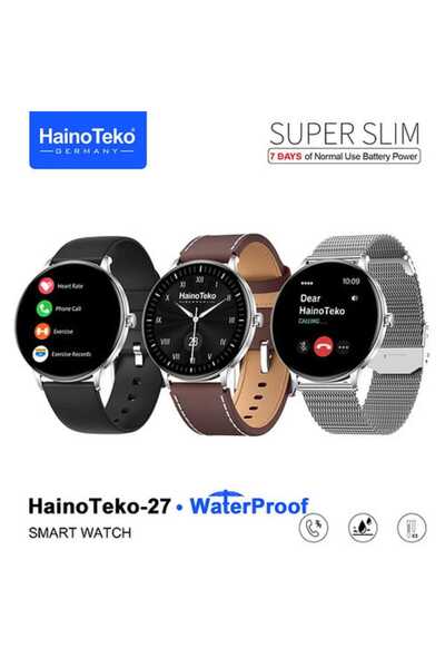 haino teko germany Haino Teko-27 Smartwatch, Waterproof, Ultra Slim AMOLED Di...
