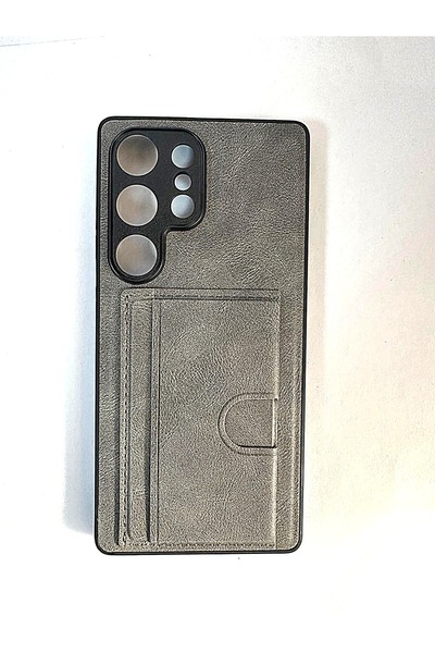 Muson SAMSUNG GALAXY S 25 ULTRA KARTLIK STANDLI DERİ KILIF