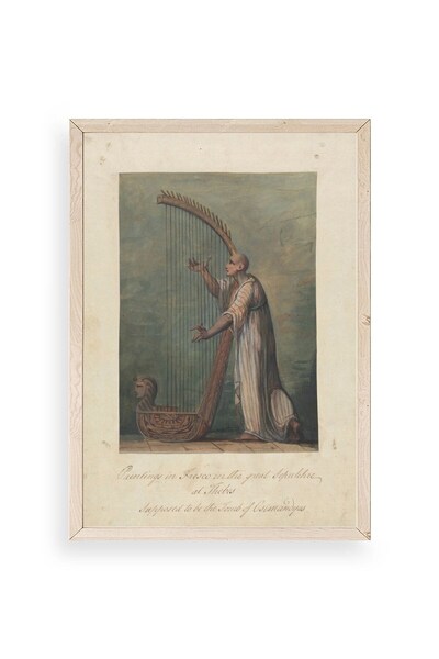 CT STONES James Bruce Wooden Framed Painting