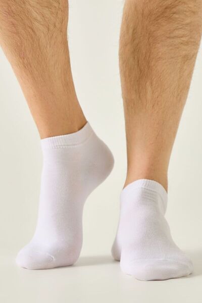 Conte Elegant Short cotton socks, Conte for Men 24C-149CP 000 - White, 27 (42-43)