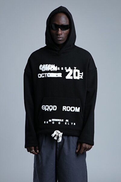 catchjeansro Hanorac bărbătesc cu glugă Catch