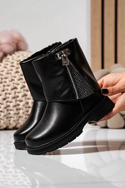 Zaira Ghete fete imblanite negre din piele ecologica Sara #22553